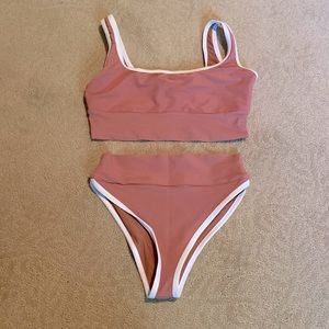 LainSnow Bikini Set in Sangria
